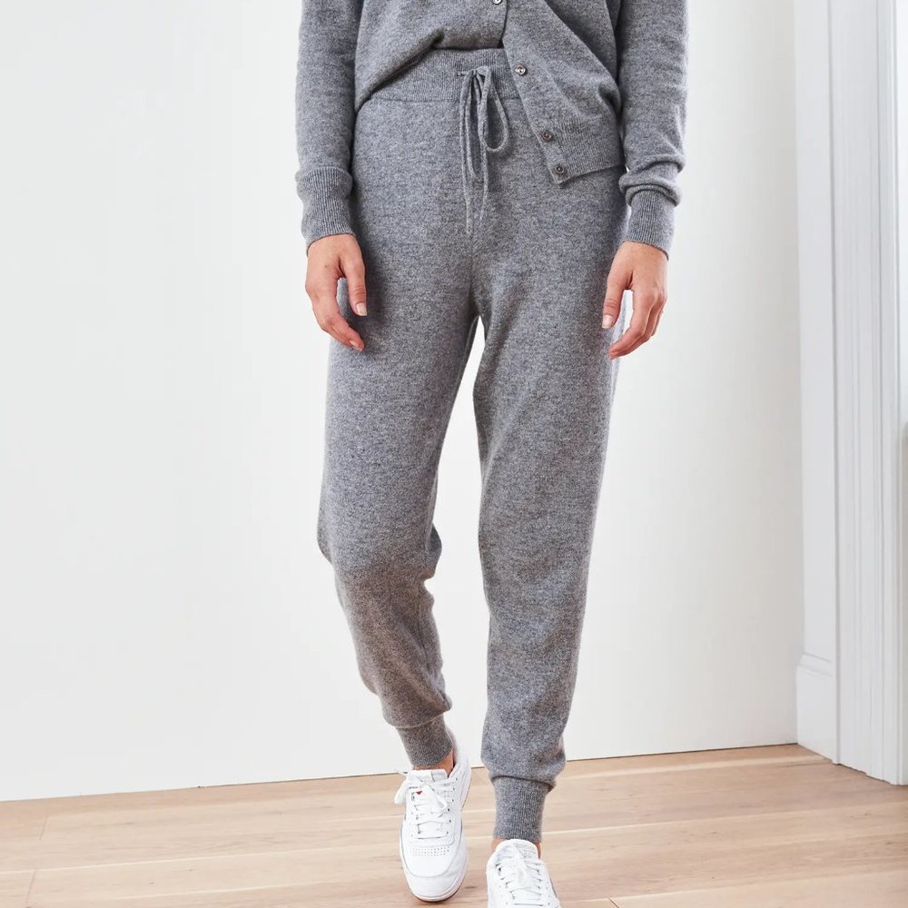 Women's 100% Mongolian Cashmere Sweatpants (S)